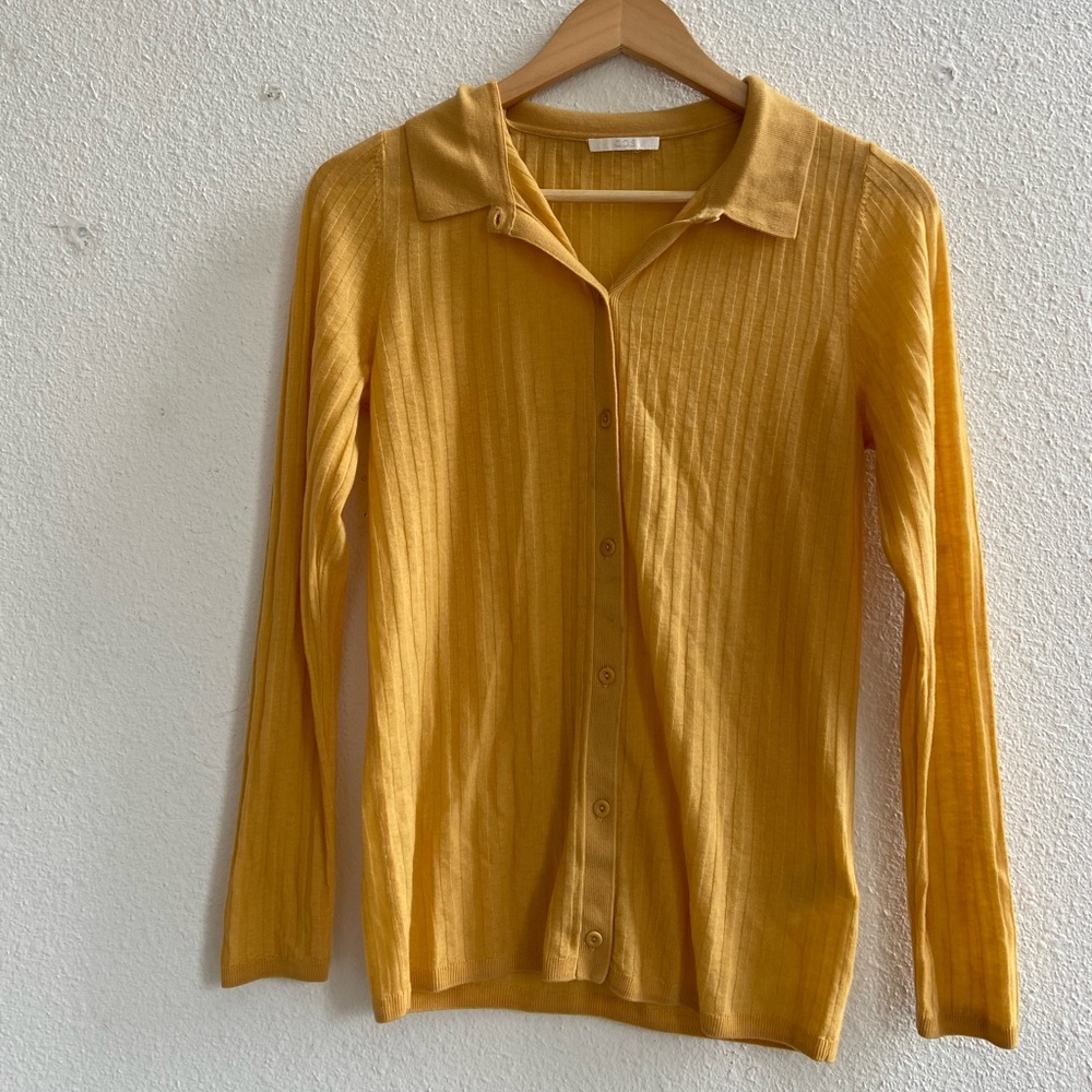 COS long sleeve button down M